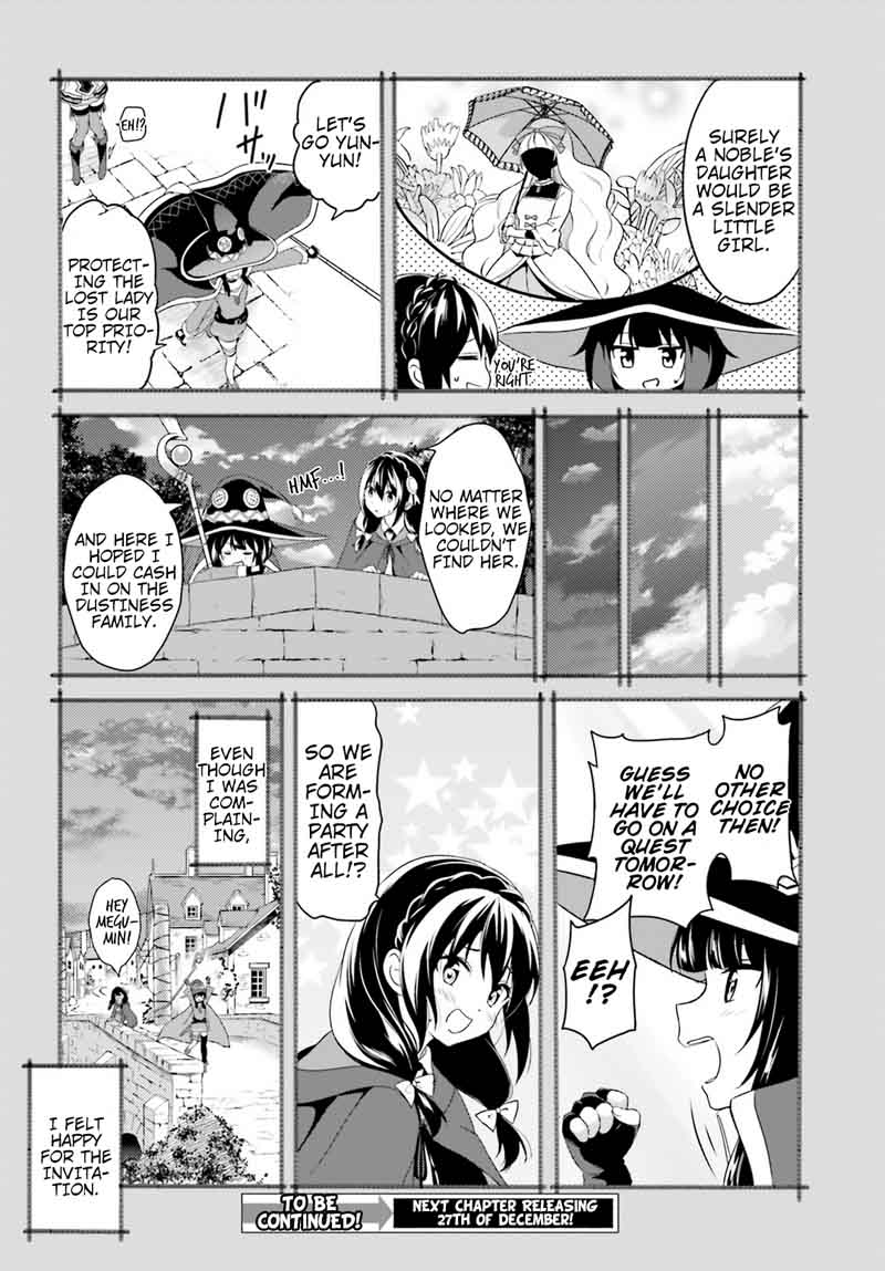 Kono SubarashII Sekai Ni Bakuen Wo Chapter 19 Page 34