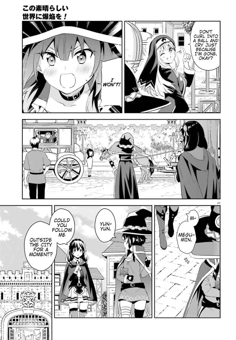 Kono SubarashII Sekai Ni Bakuen Wo Chapter 20 Page 22