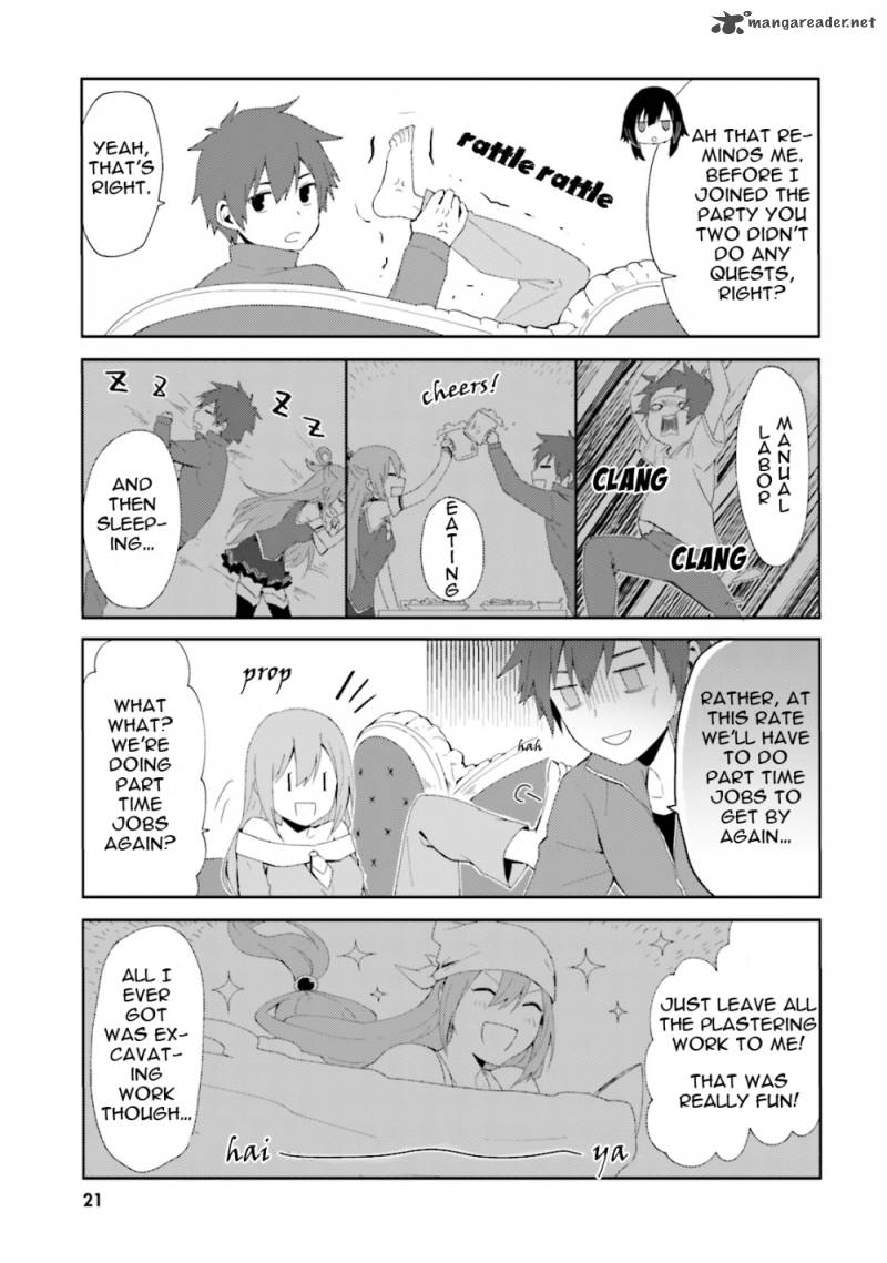 Kono SubarashII Sekai Ni Nichijou Wo Chapter 2 Page 3