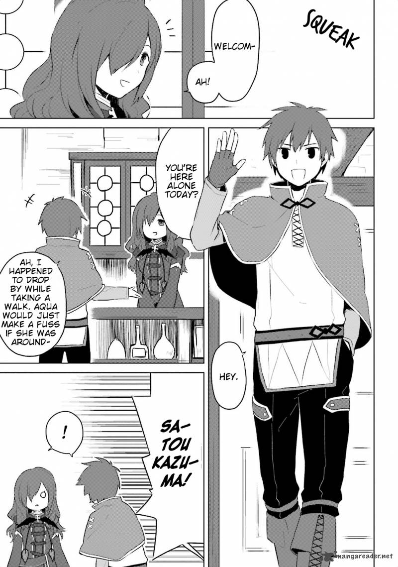 Kono SubarashII Sekai Ni Nichijou Wo Chapter 7 Page 1