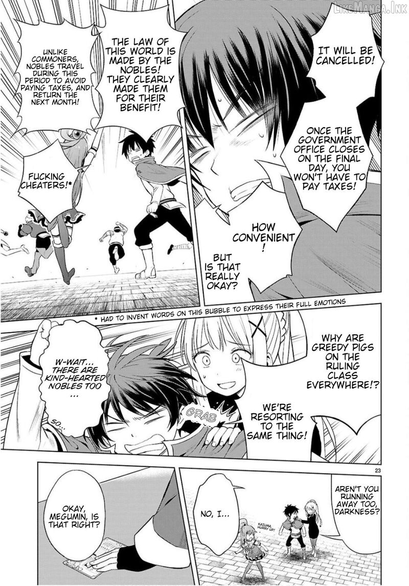 Kono SubarashII Sekai Ni Shukufuku O Chapter 134 Page 24