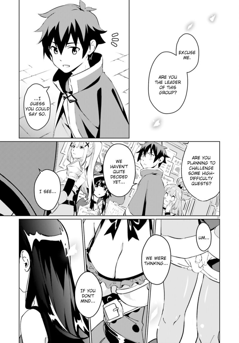 Kono SubarashII Sekai Ni Shukufuku Wo Fantastic Days Chapter 1 Page 34