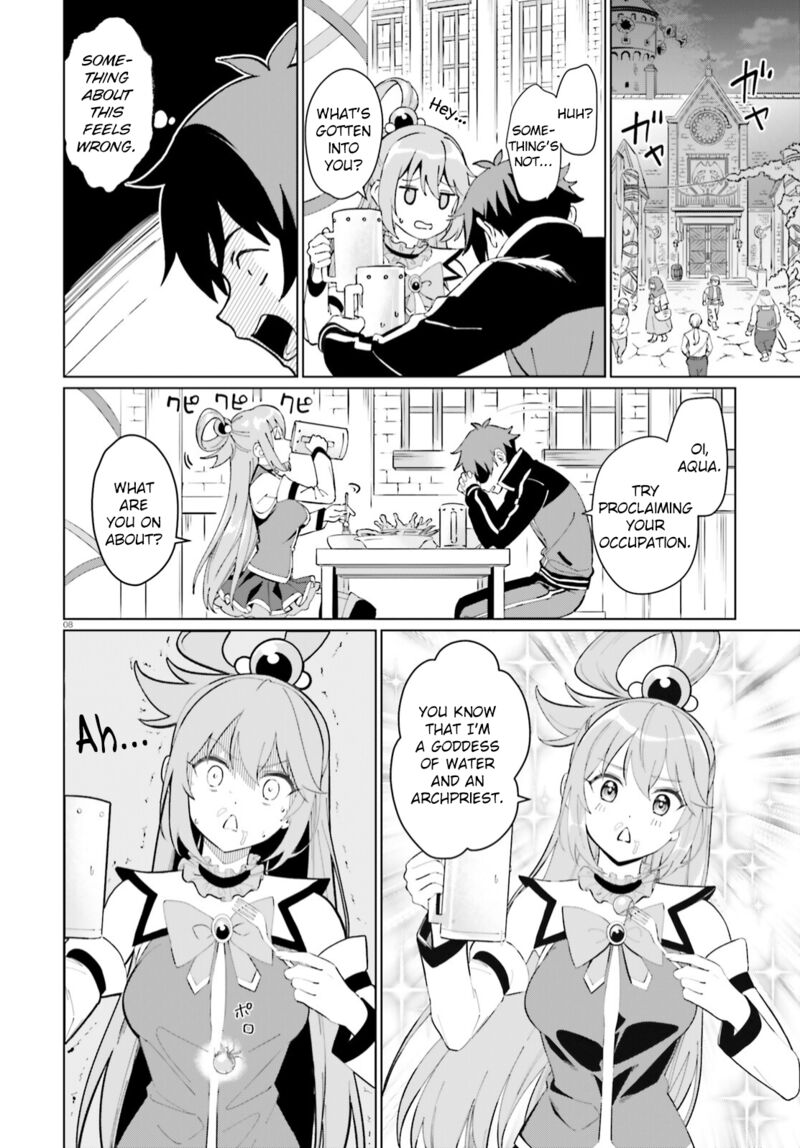 Kono SubarashII Sekai Ni Shukufuku Wo Fantastic Days Chapter 1 Page 6