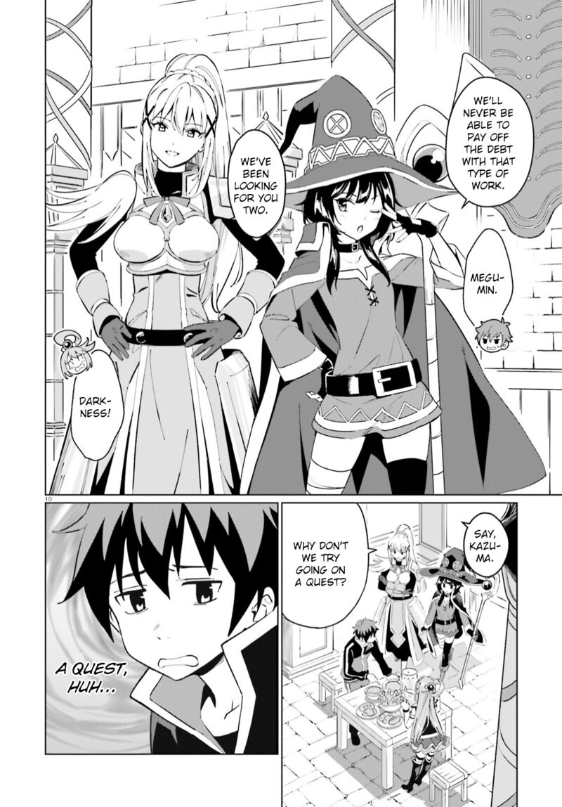 Kono SubarashII Sekai Ni Shukufuku Wo Fantastic Days Chapter 1 Page 8