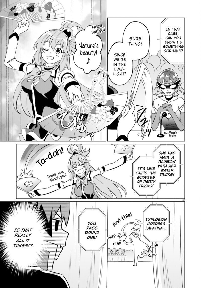 Kono SubarashII Sekai Ni Shukufuku Wo Fantastic Days Chapter 10 Page 7