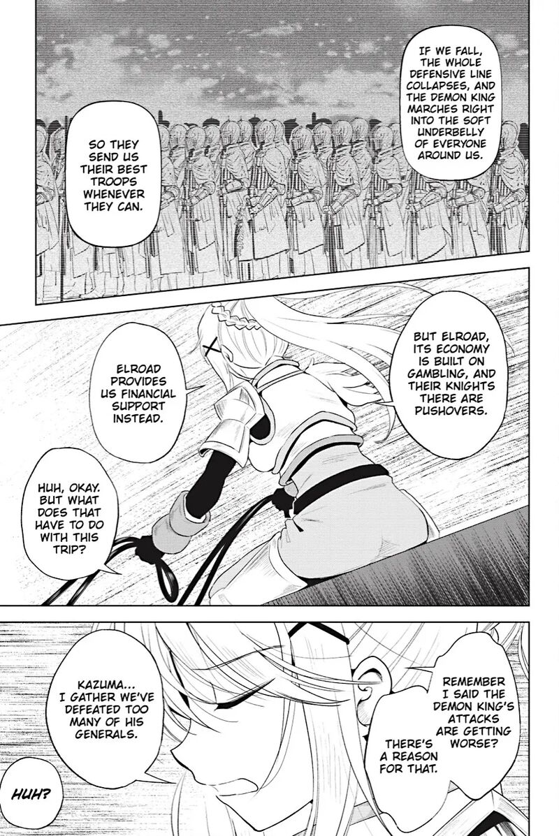 Kono SubarashII Sekai Ni Shukufuku Wo Fantastic Days Chapter 106 Page 27