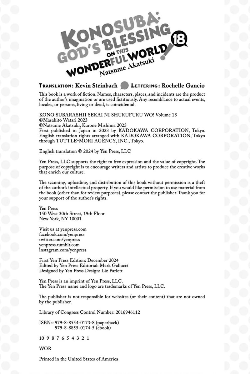 Kono SubarashII Sekai Ni Shukufuku Wo Fantastic Days Chapter 110 Page 18