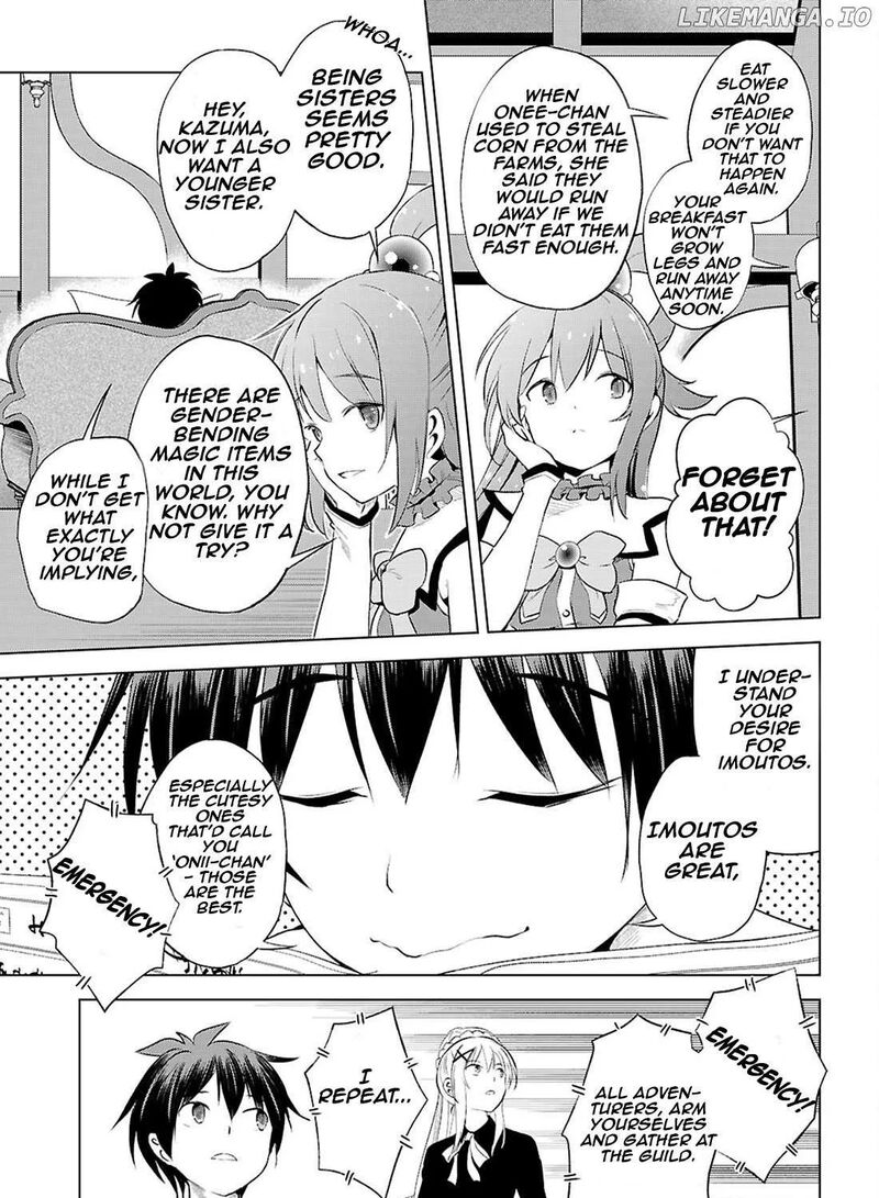 Kono SubarashII Sekai Ni Shukufuku Wo Fantastic Days Chapter 126 Page 31