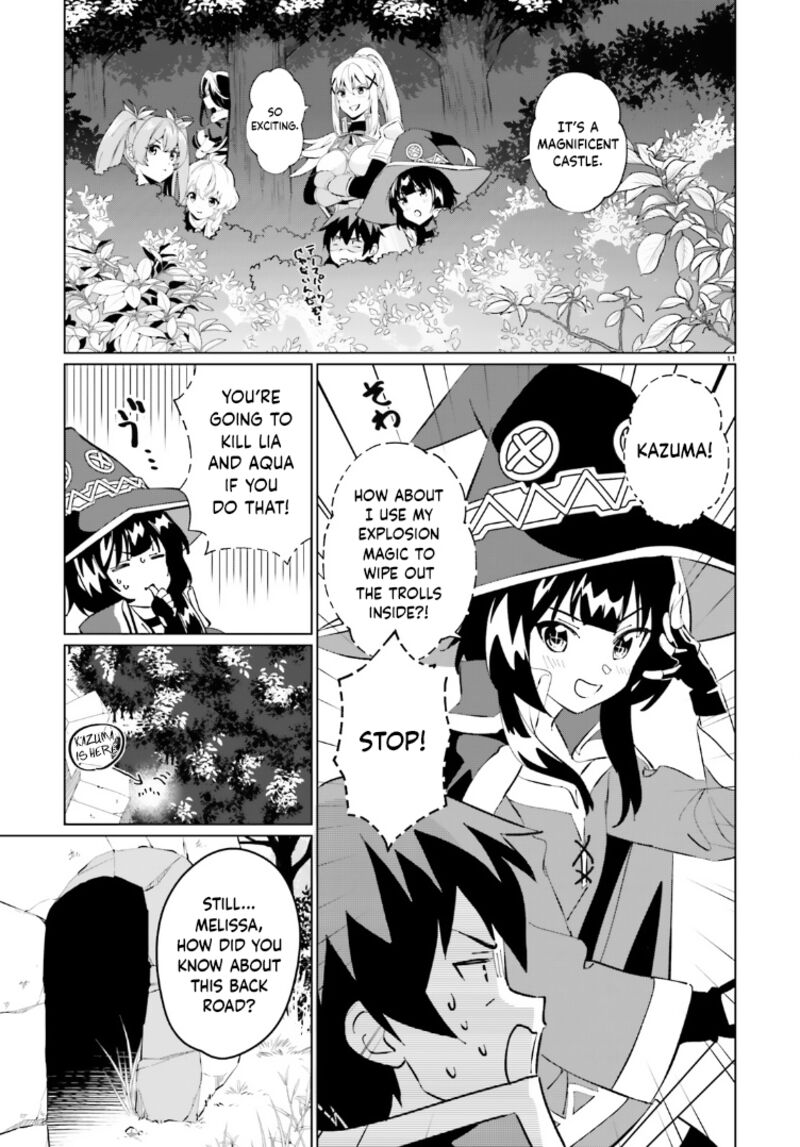 Kono SubarashII Sekai Ni Shukufuku Wo Fantastic Days Chapter 15 Page 11
