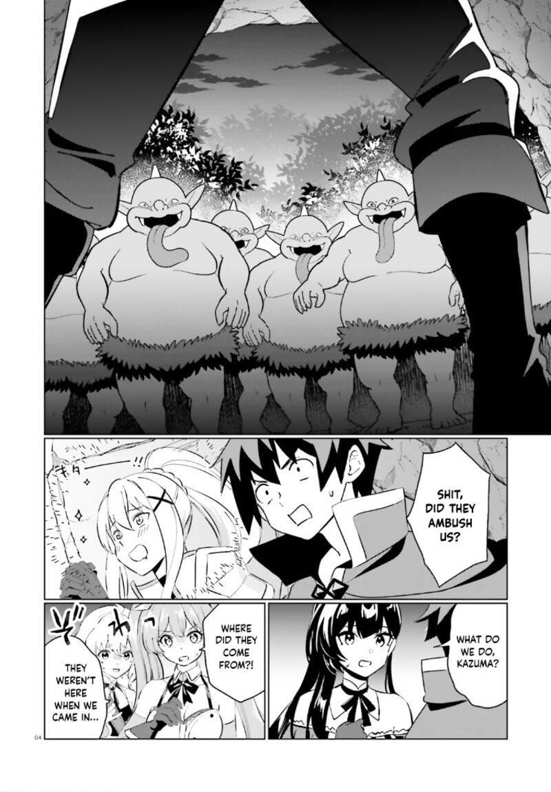 Kono SubarashII Sekai Ni Shukufuku Wo Fantastic Days Chapter 17 Page 4