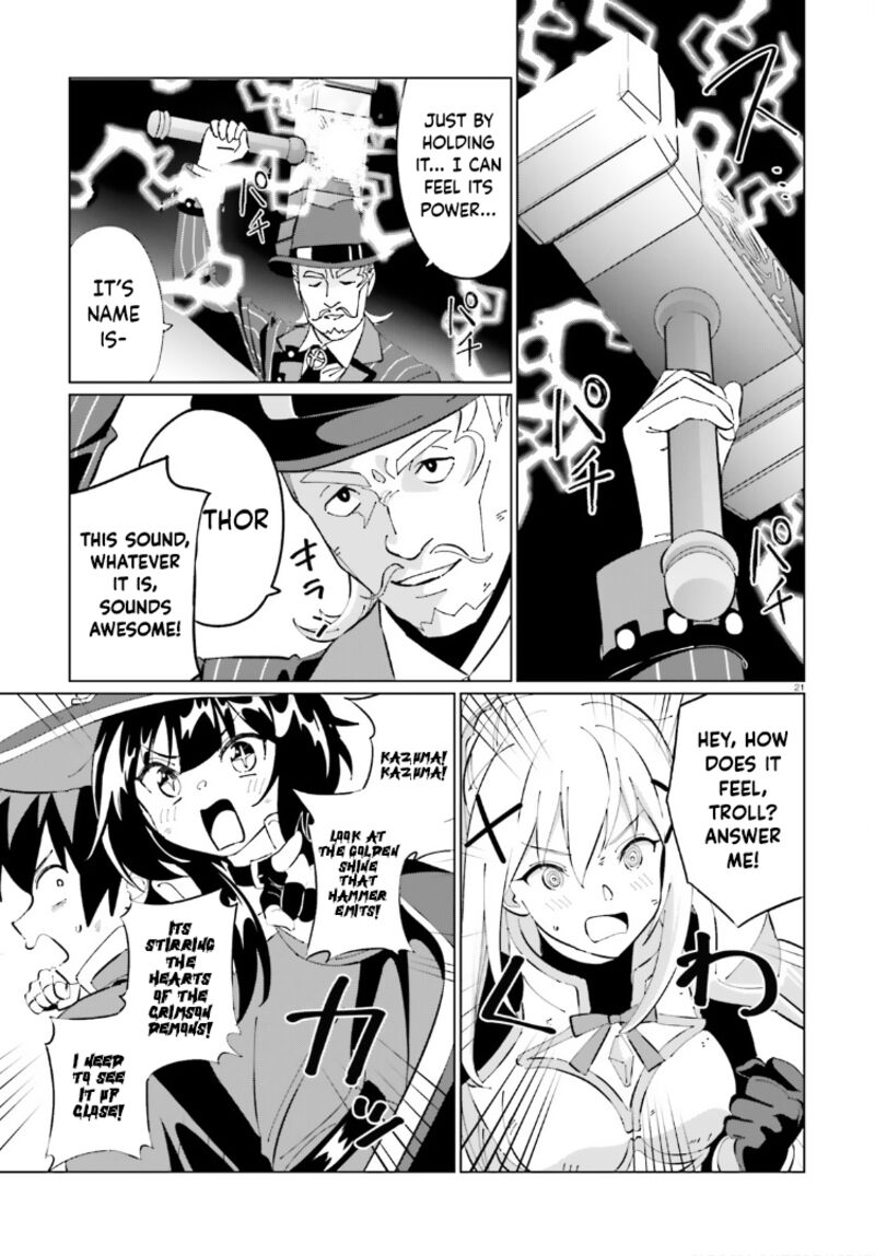 Kono SubarashII Sekai Ni Shukufuku Wo Fantastic Days Chapter 18 Page 21