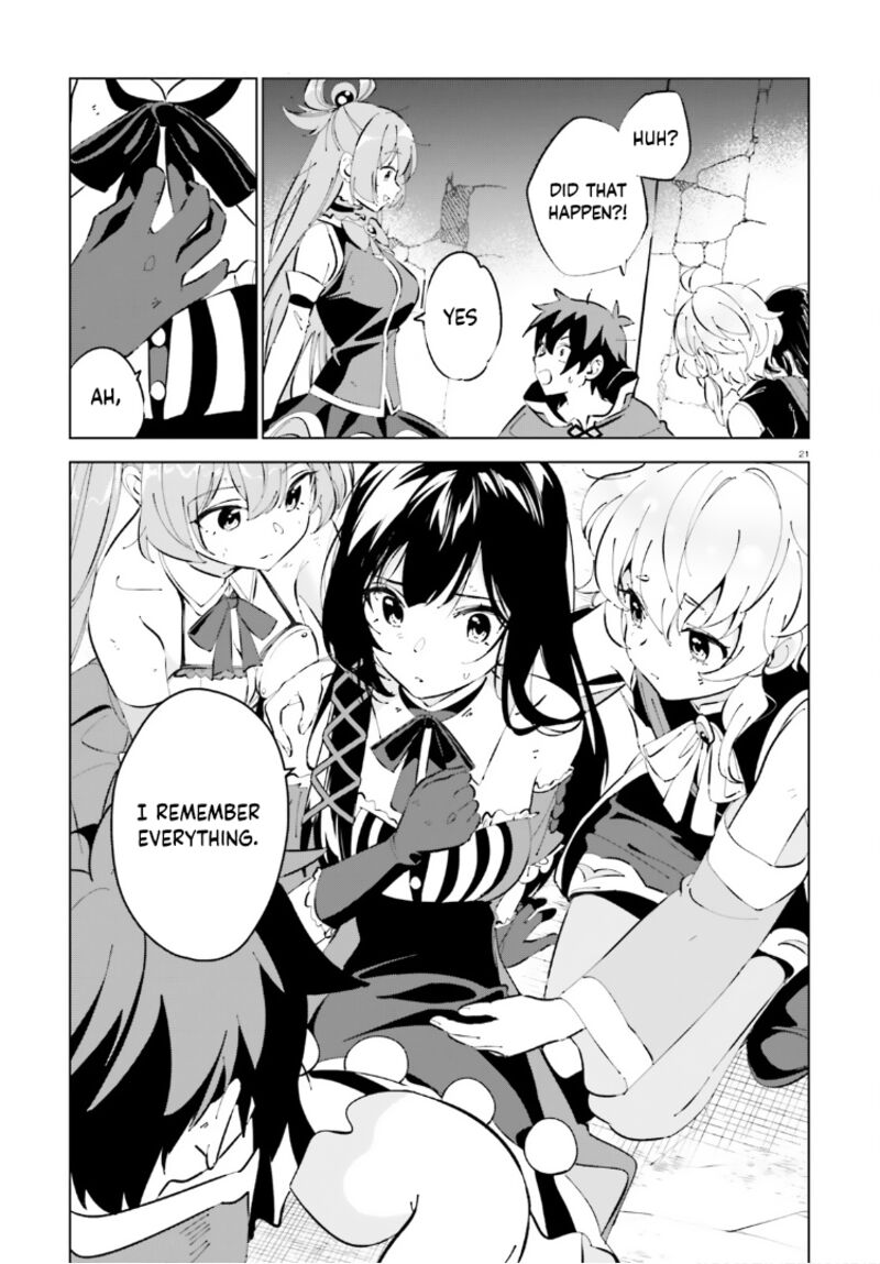 Kono SubarashII Sekai Ni Shukufuku Wo Fantastic Days Chapter 19 Page 21