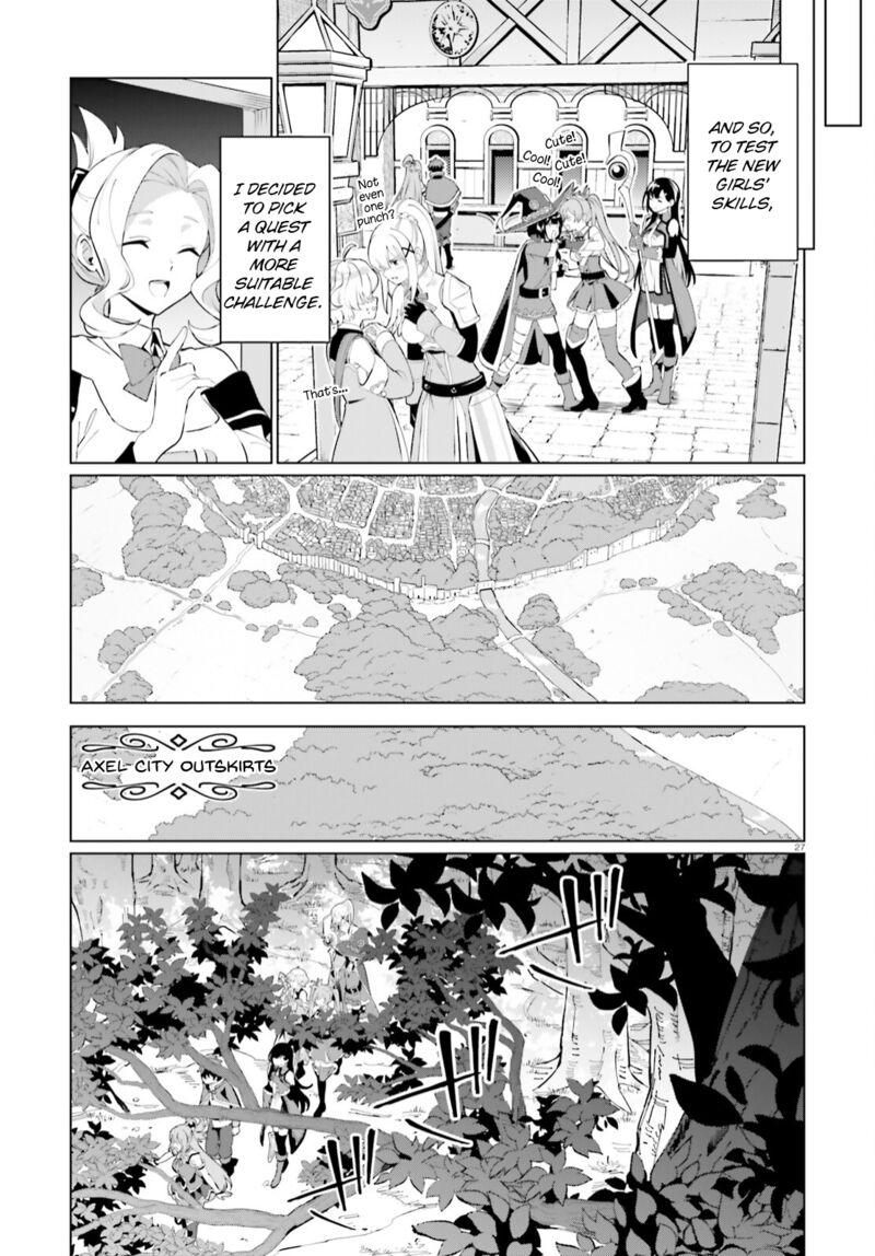 Kono SubarashII Sekai Ni Shukufuku Wo Fantastic Days Chapter 2 Page 27