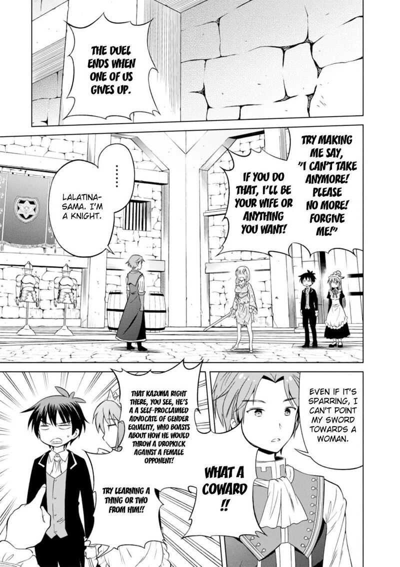 Kono SubarashII Sekai Ni Shukufuku Wo Fantastic Days Chapter 27 Page 25