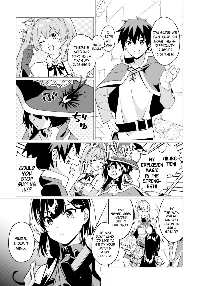 Kono SubarashII Sekai Ni Shukufuku Wo Fantastic Days Chapter 3 Page 9