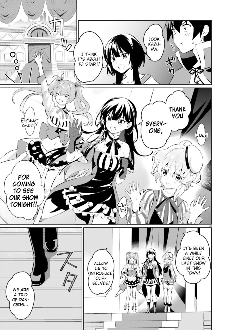 Kono SubarashII Sekai Ni Shukufuku Wo Fantastic Days Chapter 4 Page 23