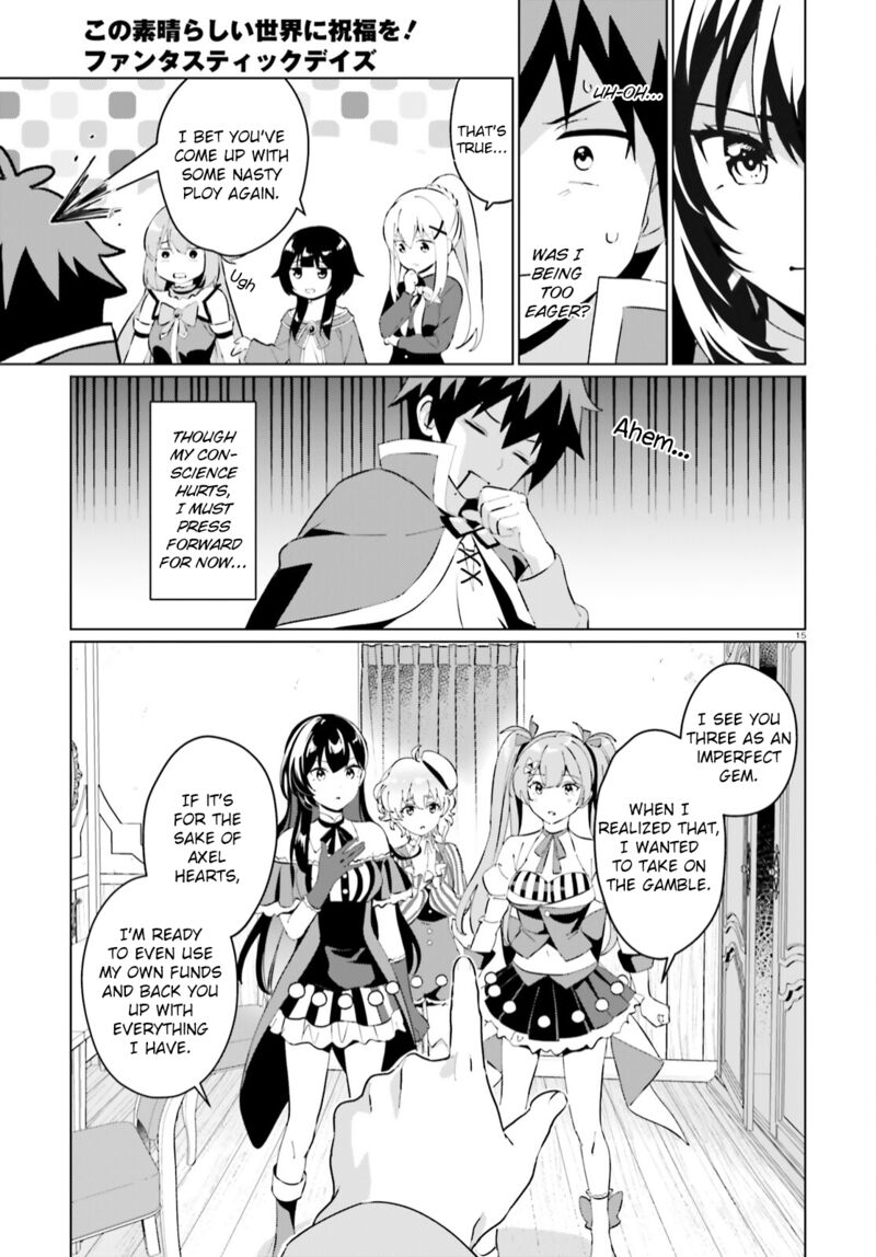 Kono SubarashII Sekai Ni Shukufuku Wo Fantastic Days Chapter 5 Page 15