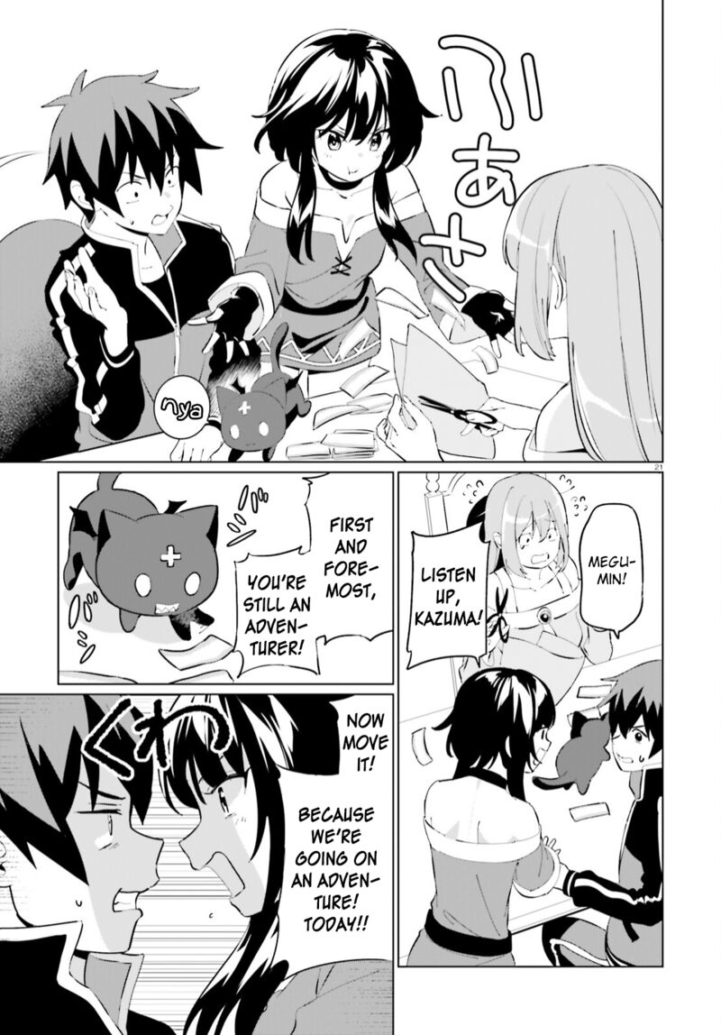 Kono SubarashII Sekai Ni Shukufuku Wo Fantastic Days Chapter 5 Page 21