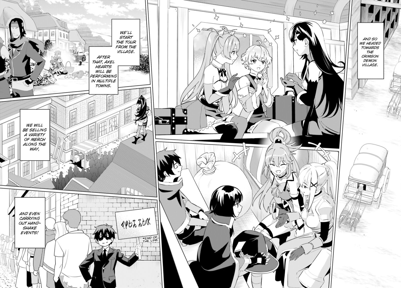 Kono SubarashII Sekai Ni Shukufuku Wo Fantastic Days Chapter 5 Page 32