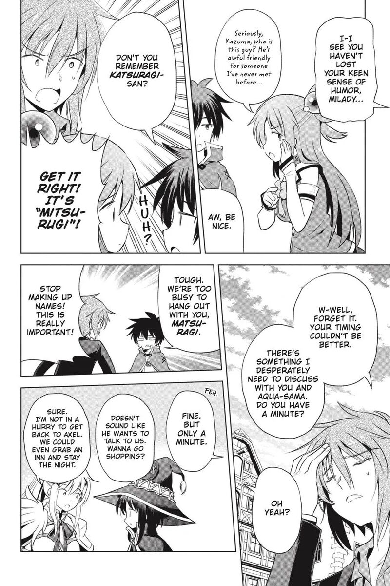 Kono SubarashII Sekai Ni Shukufuku Wo Fantastic Days Chapter 58 Page 14