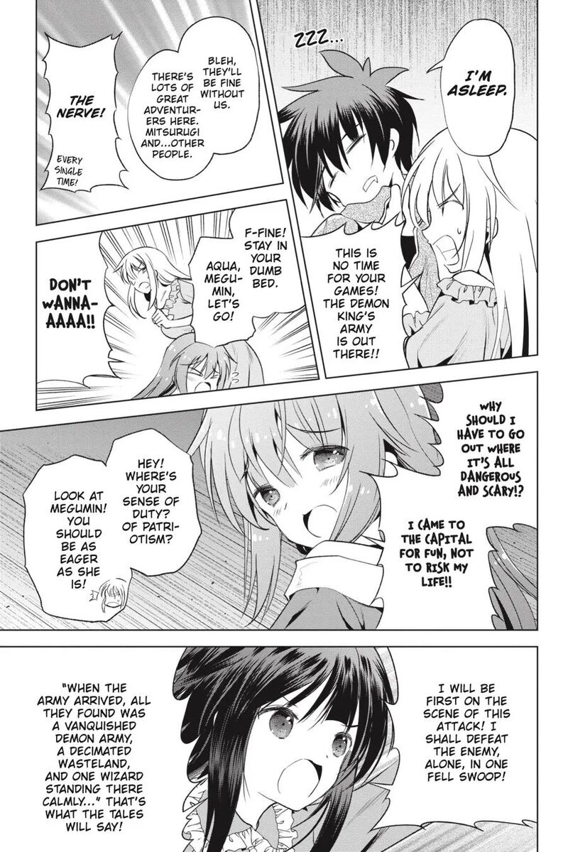 Kono SubarashII Sekai Ni Shukufuku Wo Fantastic Days Chapter 58 Page 29