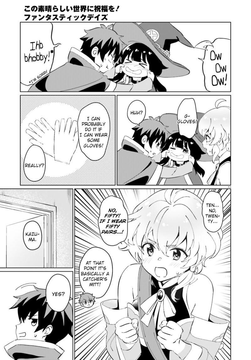Kono SubarashII Sekai Ni Shukufuku Wo Fantastic Days Chapter 7 Page 12