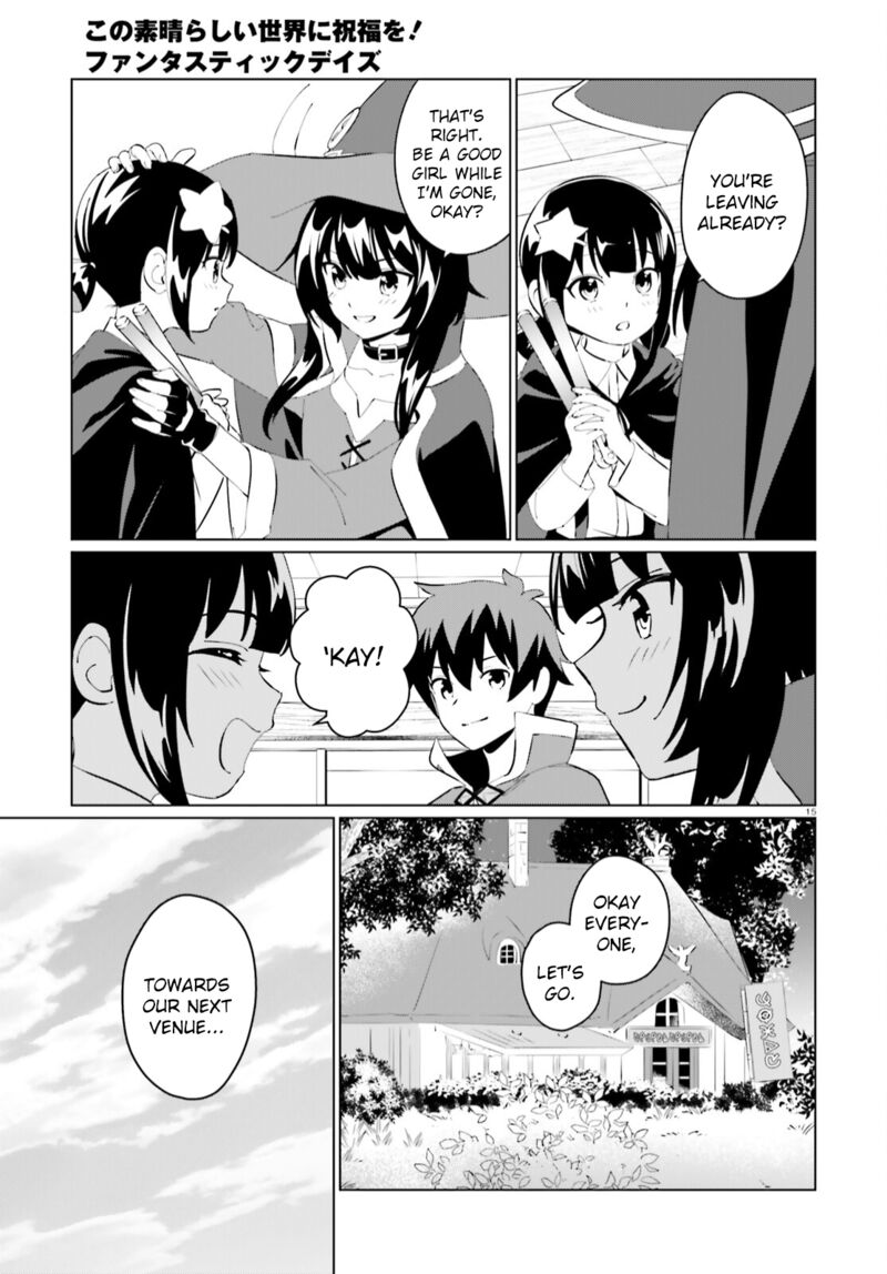 Kono SubarashII Sekai Ni Shukufuku Wo Fantastic Days Chapter 7 Page 14