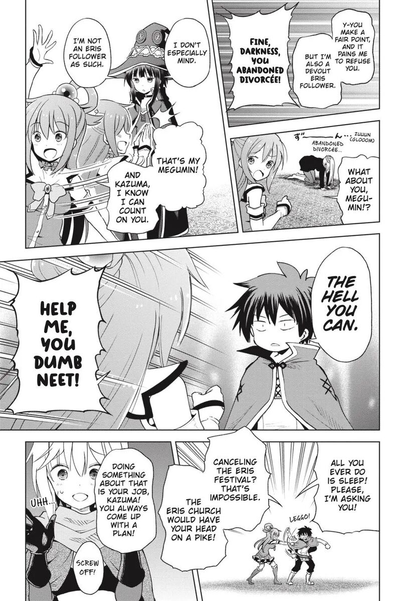 Kono SubarashII Sekai Ni Shukufuku Wo Fantastic Days Chapter 81 Page 15