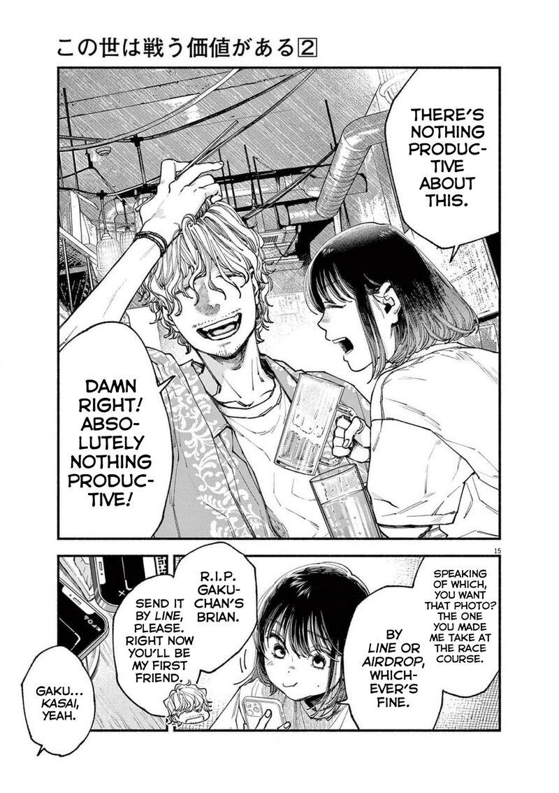 Konoyo Wa Tatakau Kachi Ga Aru Chapter 11 Page 15
