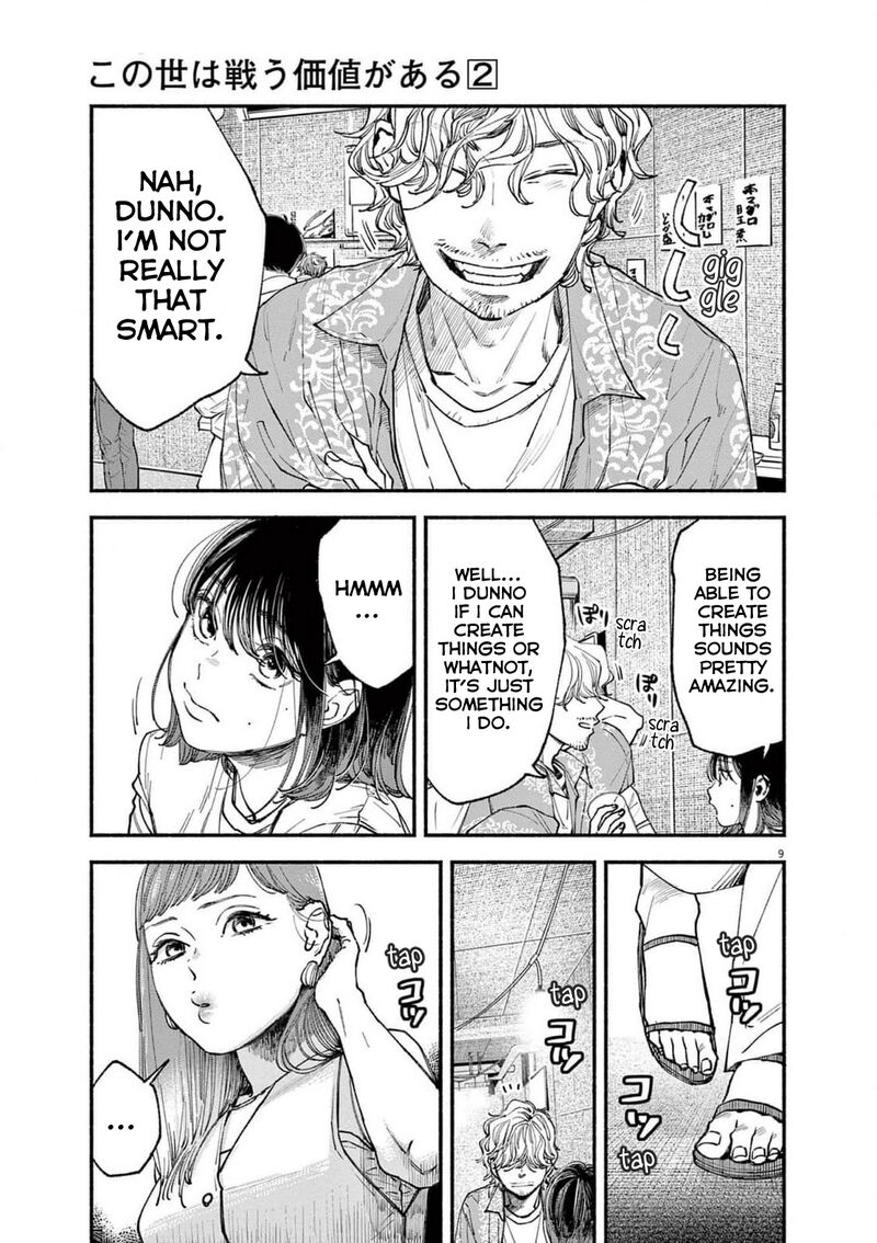 Konoyo Wa Tatakau Kachi Ga Aru Chapter 11 Page 9