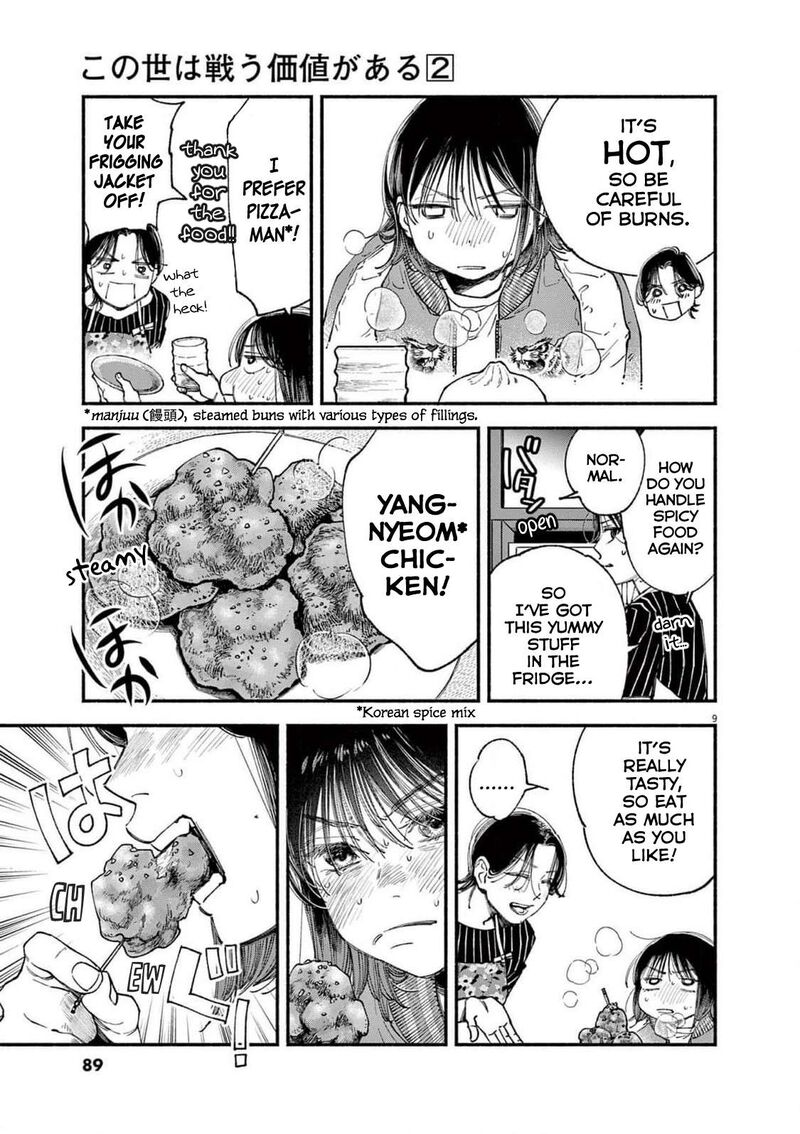 Konoyo Wa Tatakau Kachi Ga Aru Chapter 13 Page 9