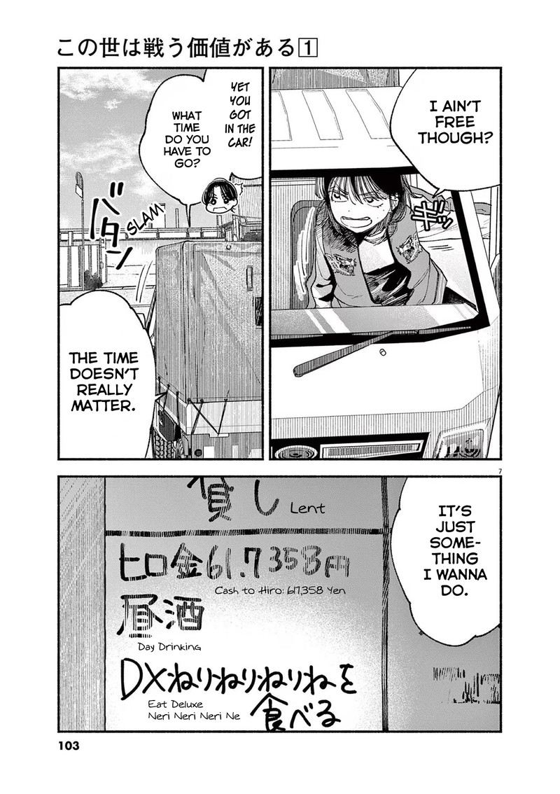 Konoyo Wa Tatakau Kachi Ga Aru Chapter 3 Page 7