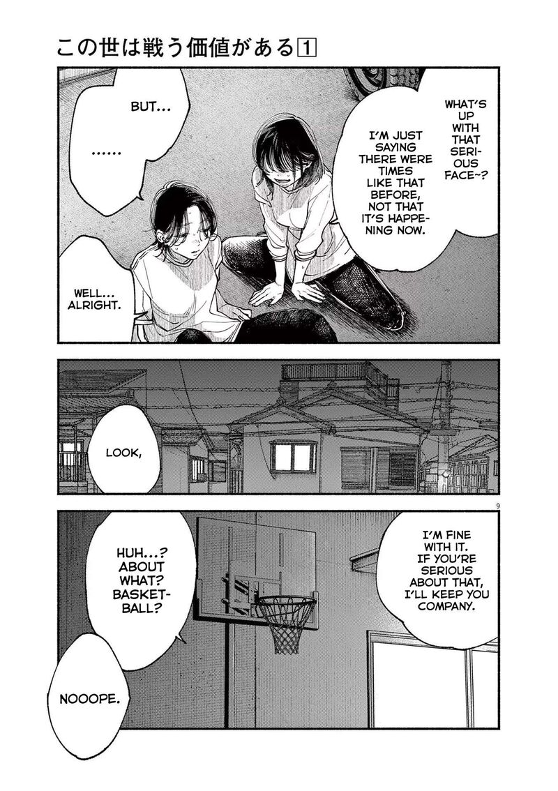 Konoyo Wa Tatakau Kachi Ga Aru Chapter 4 Page 9