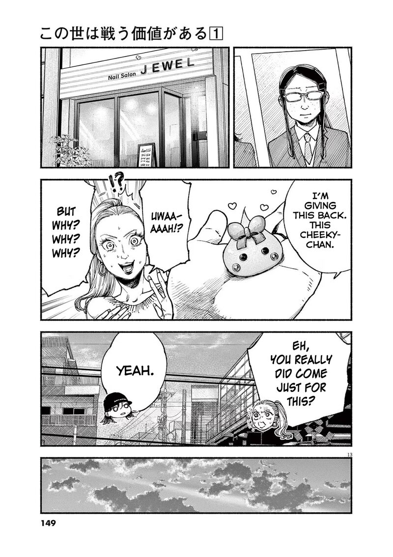 Konoyo Wa Tatakau Kachi Ga Aru Chapter 5 Page 13