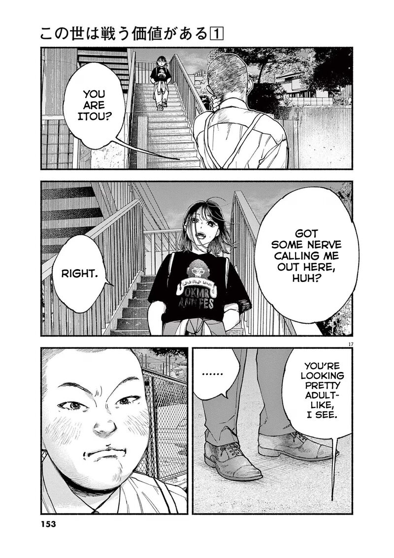 Konoyo Wa Tatakau Kachi Ga Aru Chapter 5 Page 17