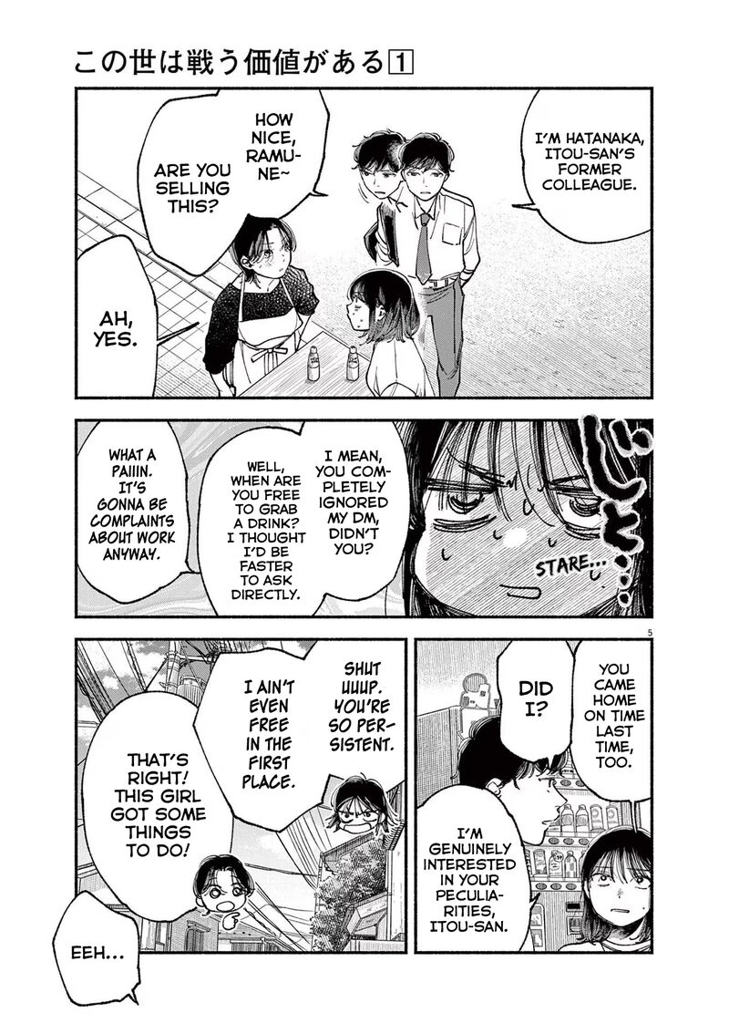 Konoyo Wa Tatakau Kachi Ga Aru Chapter 5 Page 5