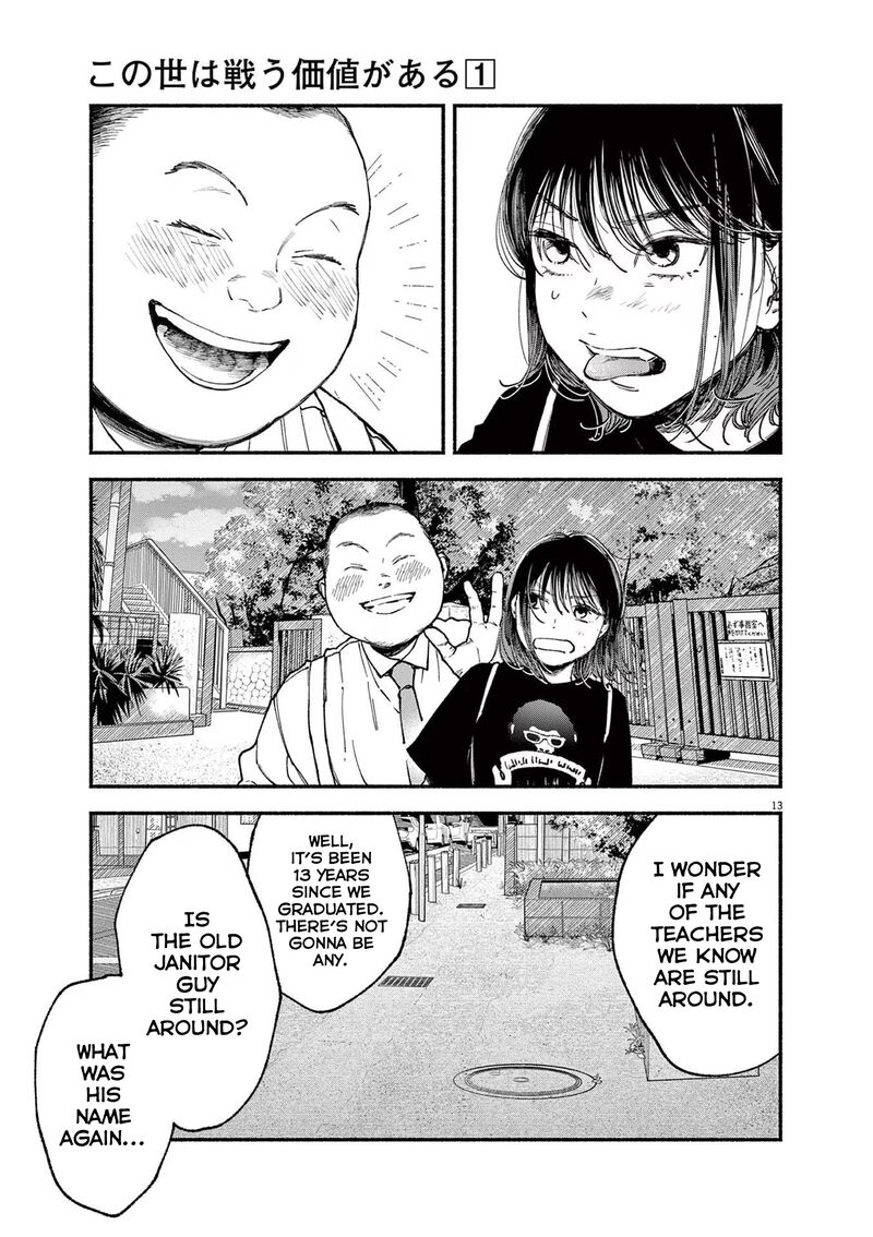 Konoyo Wa Tatakau Kachi Ga Aru Chapter 6 Page 13
