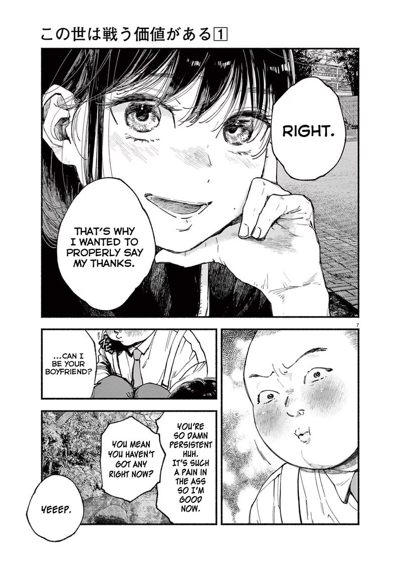 Konoyo Wa Tatakau Kachi Ga Aru Chapter 6 Page 7