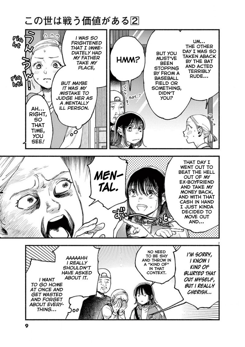 Konoyo Wa Tatakau Kachi Ga Aru Chapter 8 Page 7