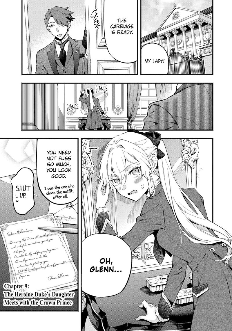 Konyaku Haki Sareta Koushaku Reijou Wa Reijou No Kamen Wo Nugisuteru Chapter 9 Page 1