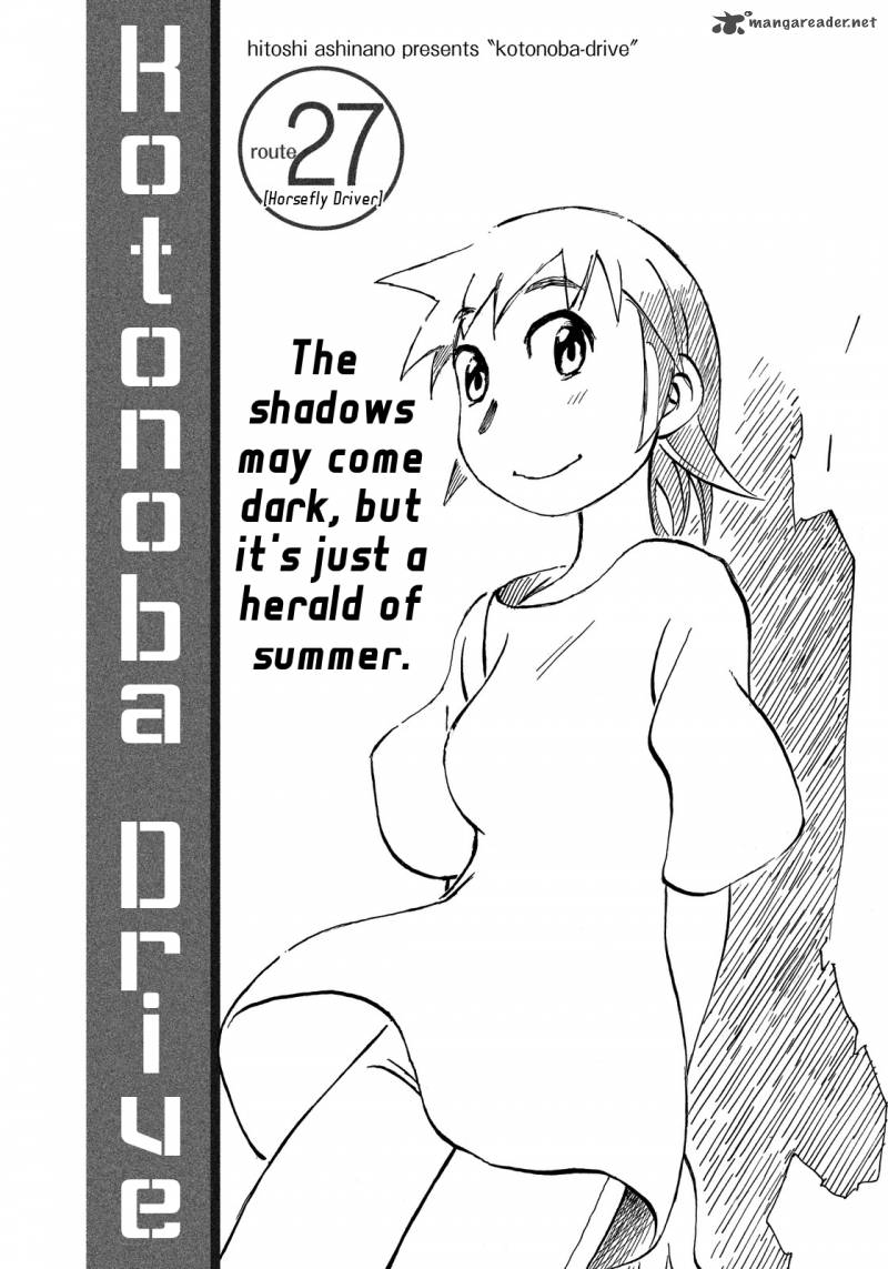 Kotonoba Drive Chapter 27 Page 1