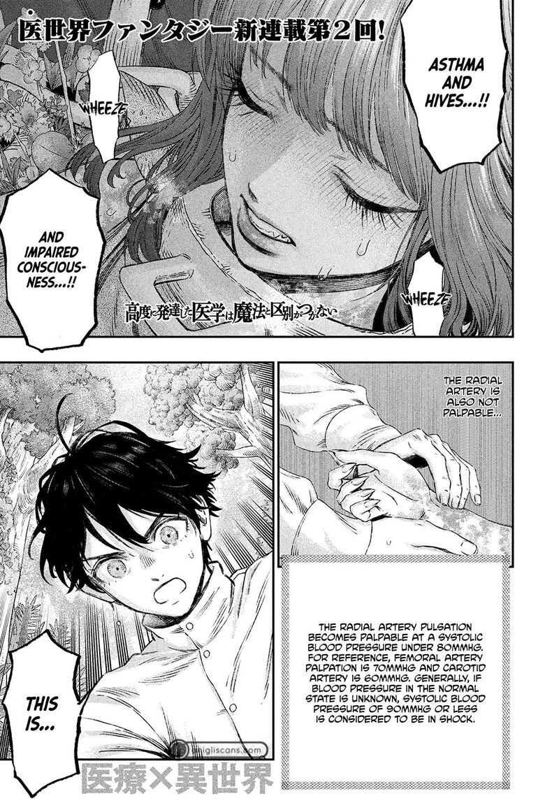 Koudou Ni Hattatsu Shita Igaku Wa Mahou To Kubetsu Ga Tsukanai Chapter 2 Page 1