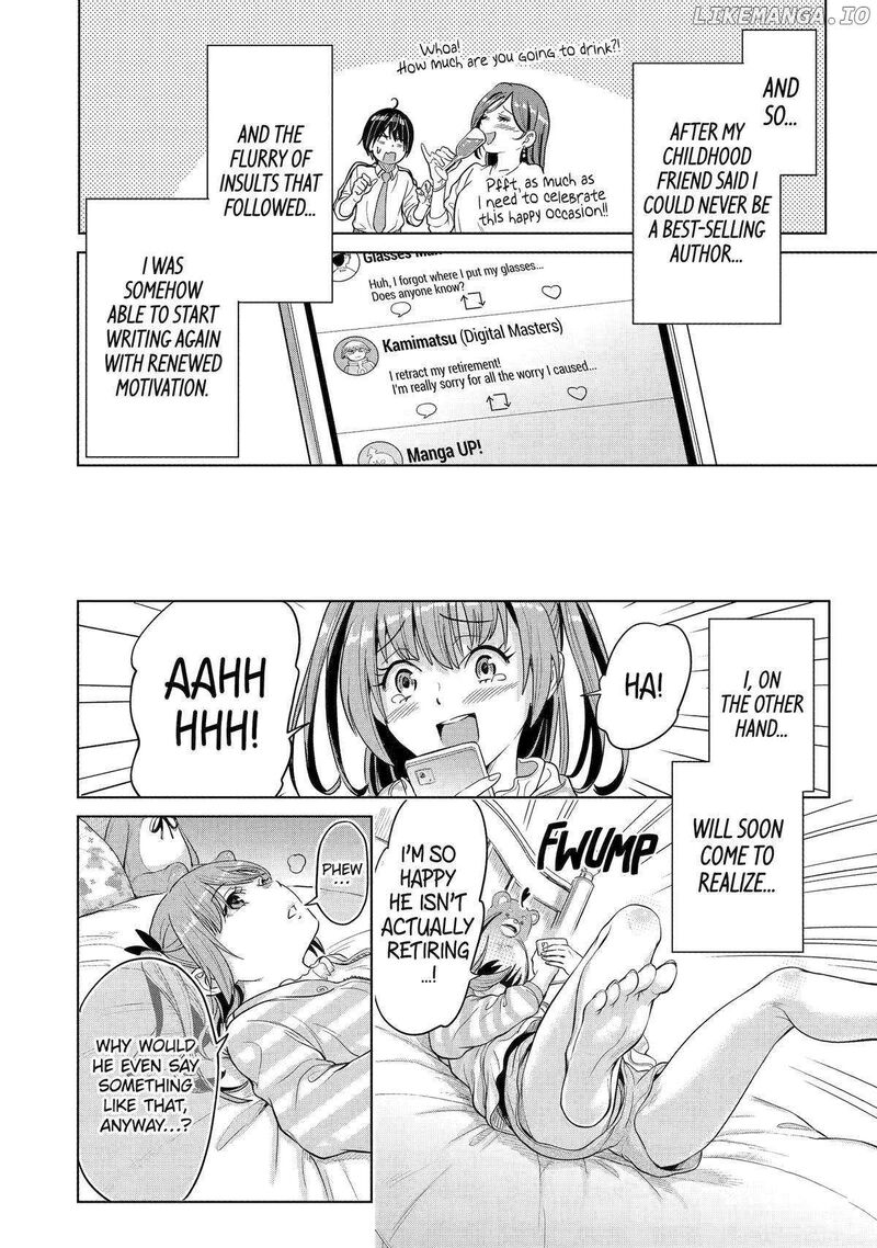 Koukousei Web Sakka No Mote Seikatsu Anta Ga Kami Sakka Na Wakenai Desho To Boku Wo Futta Osananajimi Ga Koukaishiteru Kedo Mou Osoi Chapter 1 Page 52