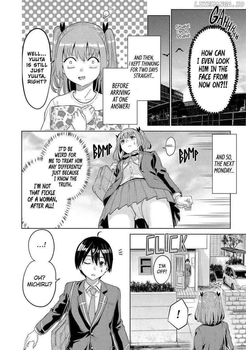 Koukousei Web Sakka No Mote Seikatsu Anta Ga Kami Sakka Na Wakenai Desho To Boku Wo Futta Osananajimi Ga Koukaishiteru Kedo Mou Osoi Chapter 12 Page 12