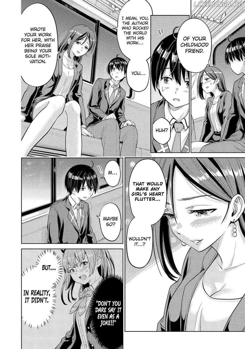 Koukousei Web Sakka No Mote Seikatsu Anta Ga Kami Sakka Na Wakenai Desho To Boku Wo Futta Osananajimi Ga Koukaishiteru Kedo Mou Osoi Chapter 2 Page 8