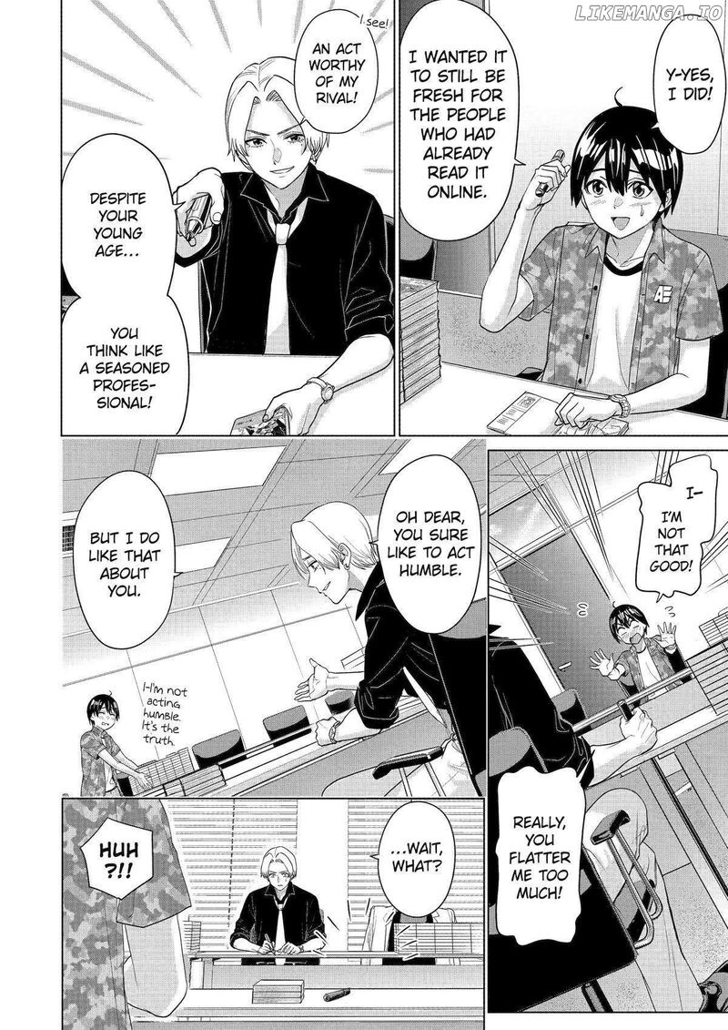 Koukousei Web Sakka No Mote Seikatsu Anta Ga Kami Sakka Na Wakenai Desho To Boku Wo Futta Osananajimi Ga Koukaishiteru Kedo Mou Osoi Chapter 23 Page 10