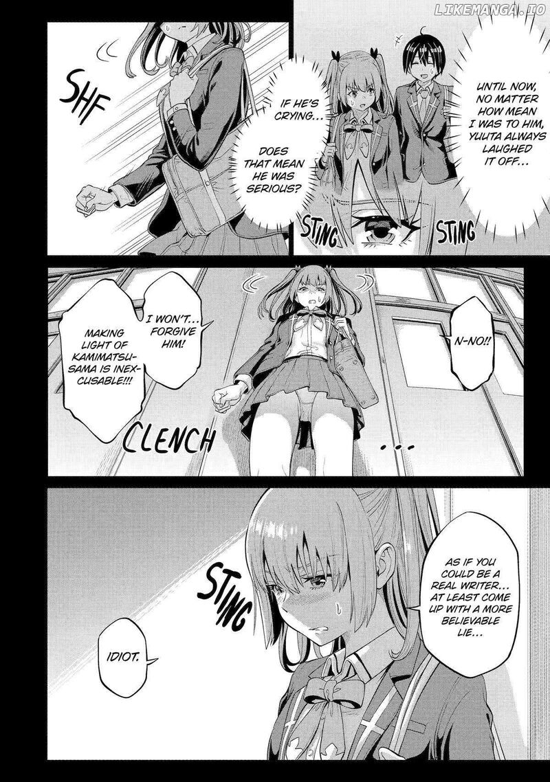 Koukousei Web Sakka No Mote Seikatsu Anta Ga Kami Sakka Na Wakenai Desho To Boku Wo Futta Osananajimi Ga Koukaishiteru Kedo Mou Osoi Chapter 6 Page 2
