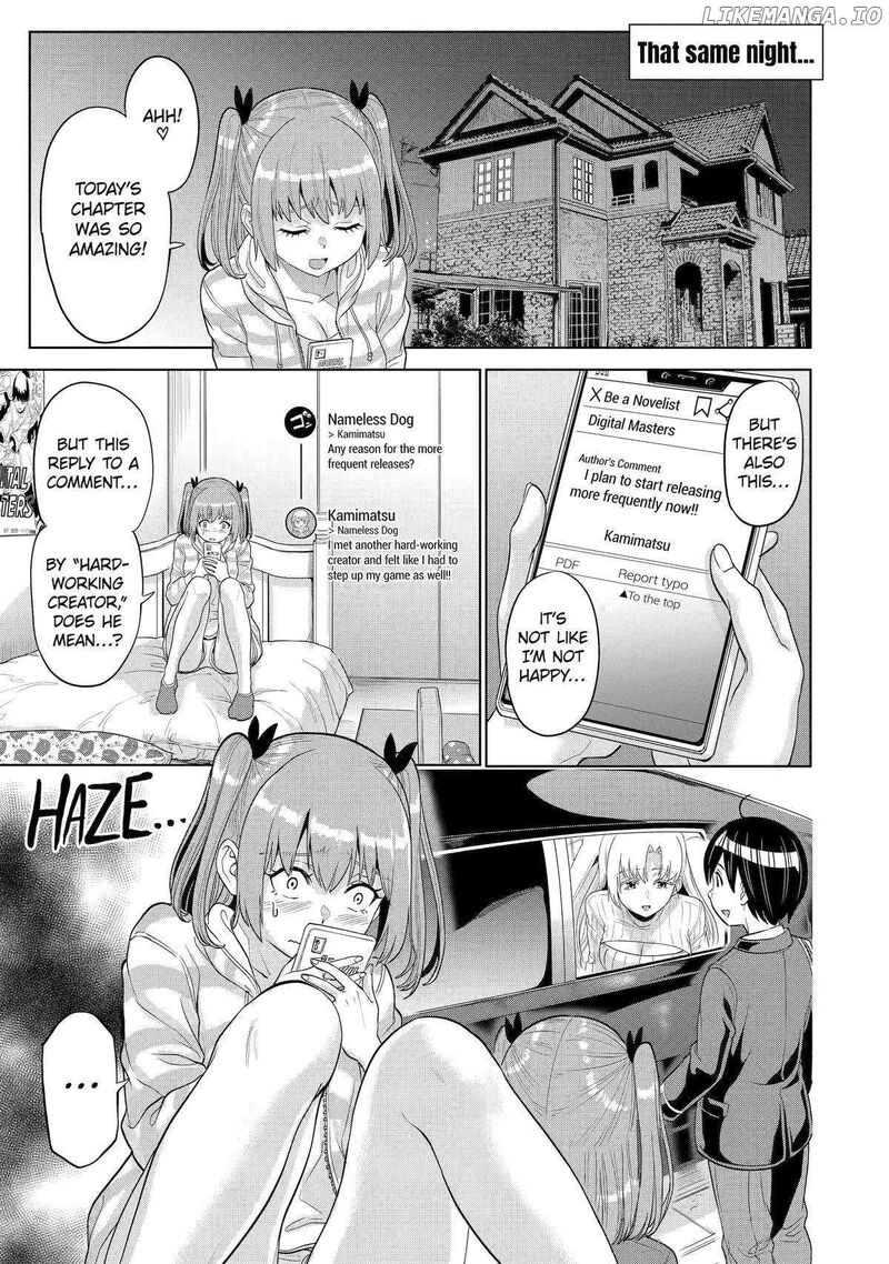 Koukousei Web Sakka No Mote Seikatsu Anta Ga Kami Sakka Na Wakenai Desho To Boku Wo Futta Osananajimi Ga Koukaishiteru Kedo Mou Osoi Chapter 9 Page 21