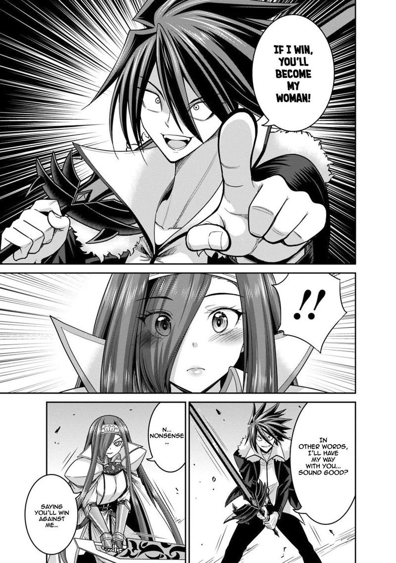 Kujibiki Tokushou Musou Harem Ken Chapter 14b Page 13