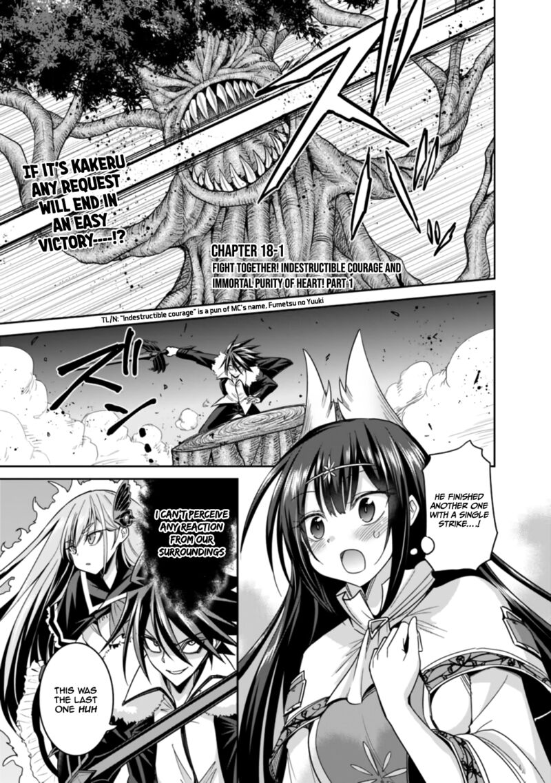 Kujibiki Tokushou Musou Harem Ken Chapter 18a Page 2